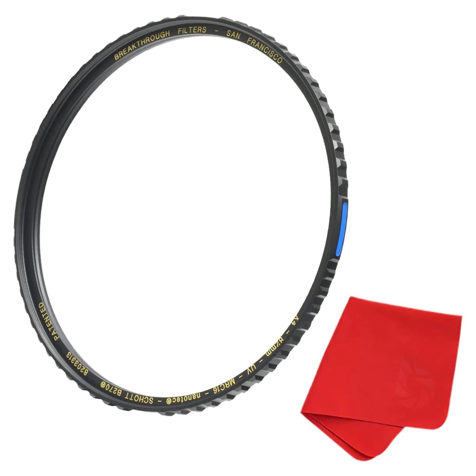 Filtro UV 62mm Breakthrough Photography X4 MRC16 Ultra Delgado