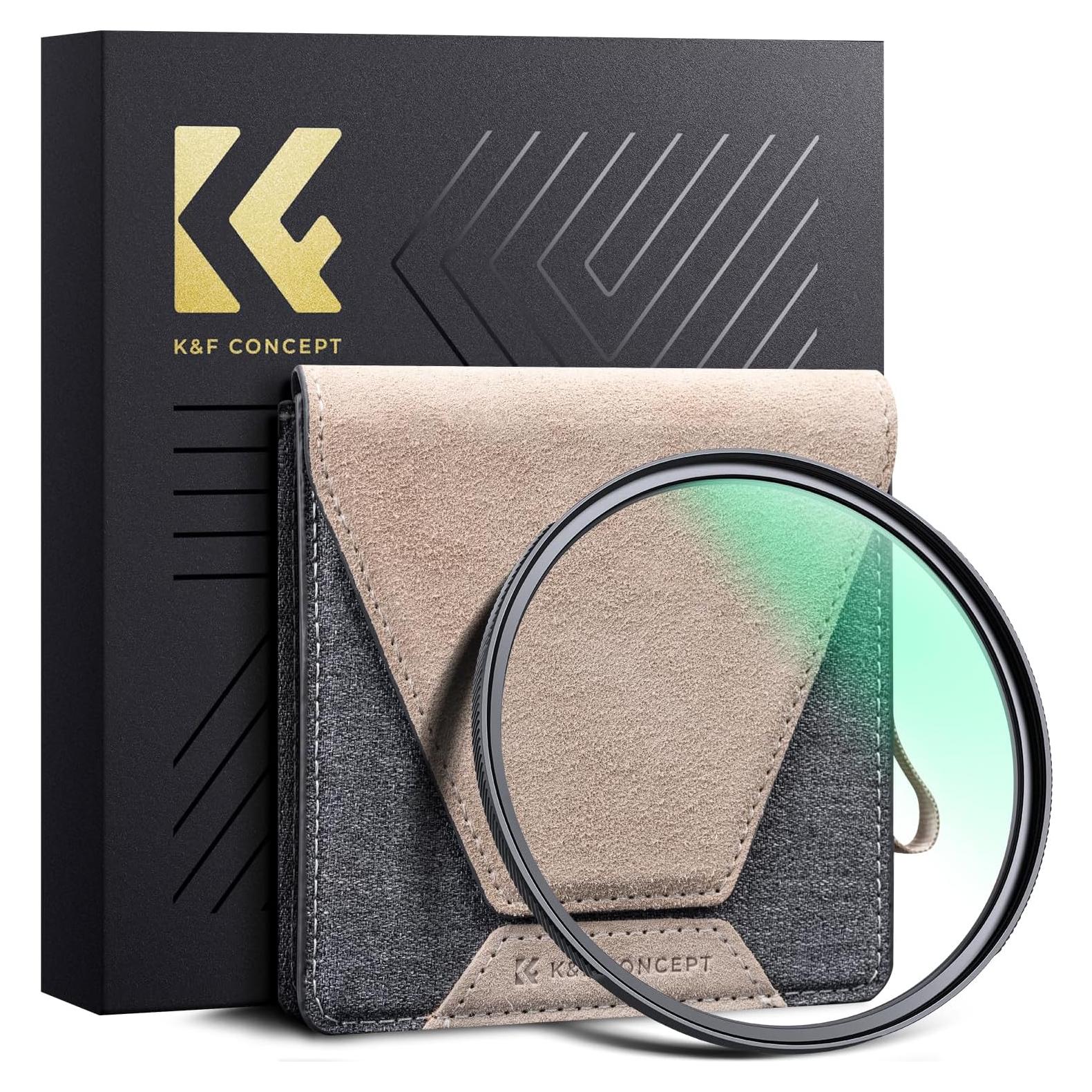 Filtro UV K&F Concept 82mm MC Super Slim 36 Capas Nano-X PRO