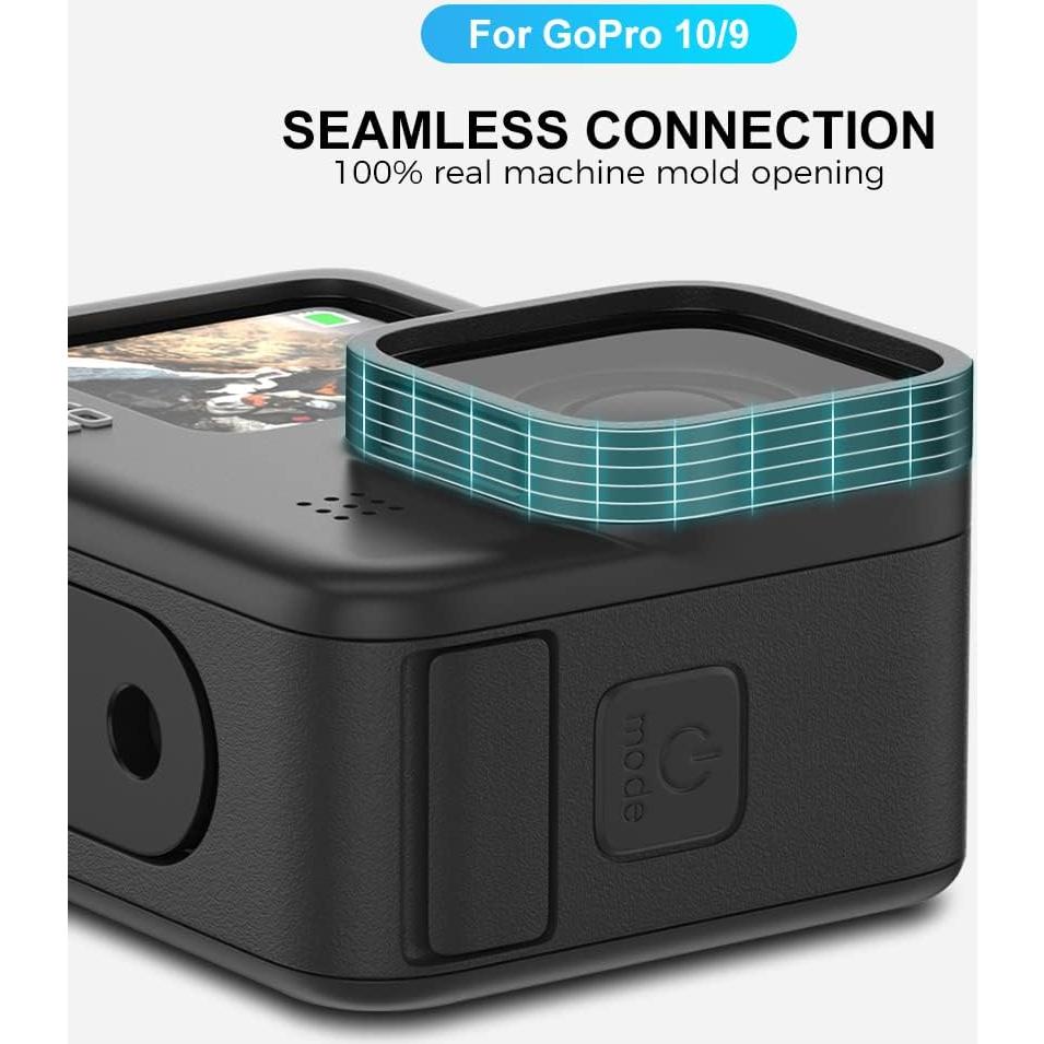 Lente UV Reemplazo ParaPace para GoPro Hero 12/11/10/9 - 2 Pcs