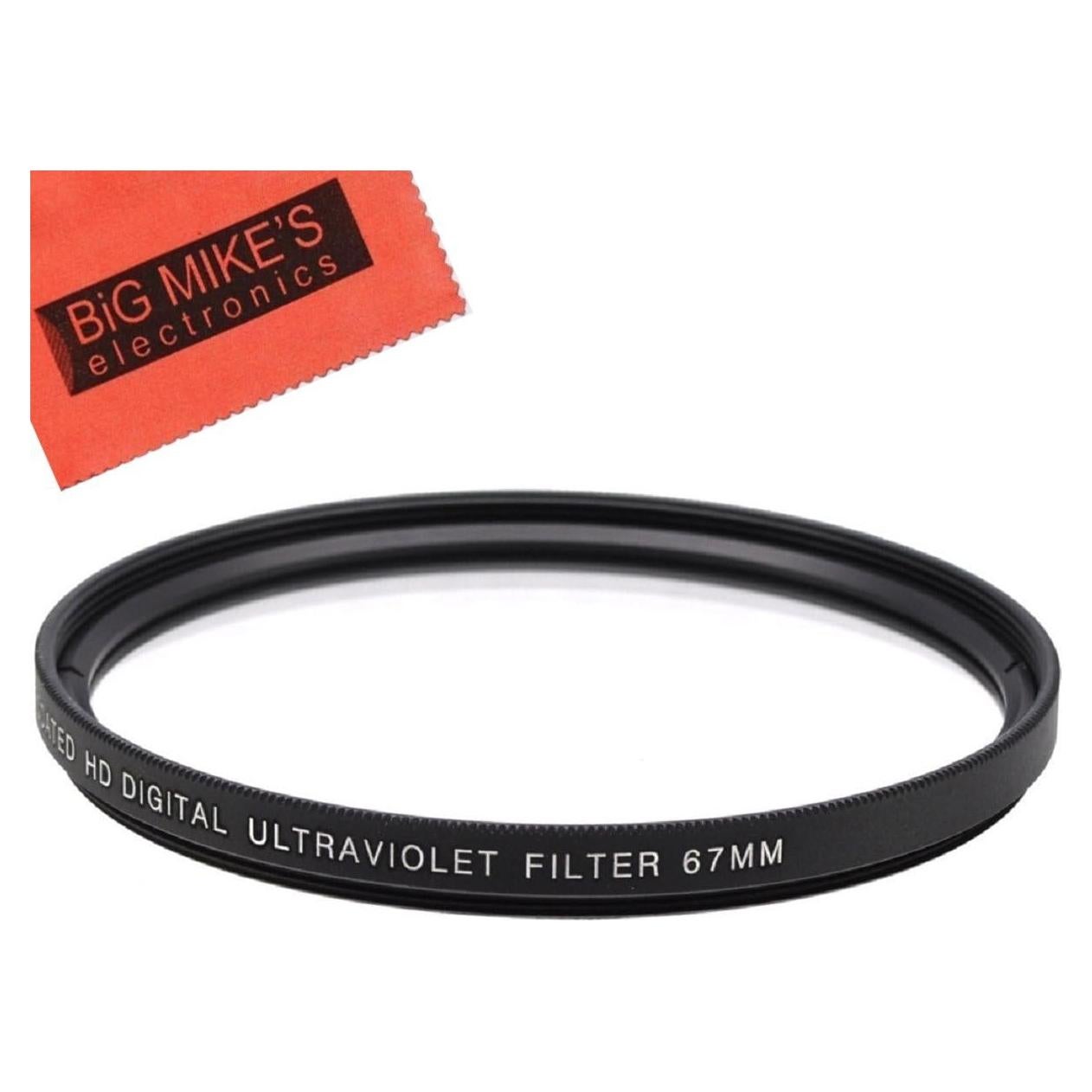 Filtro UV Protector Multi-Capa 67mm Big Mike's para Lente Canon