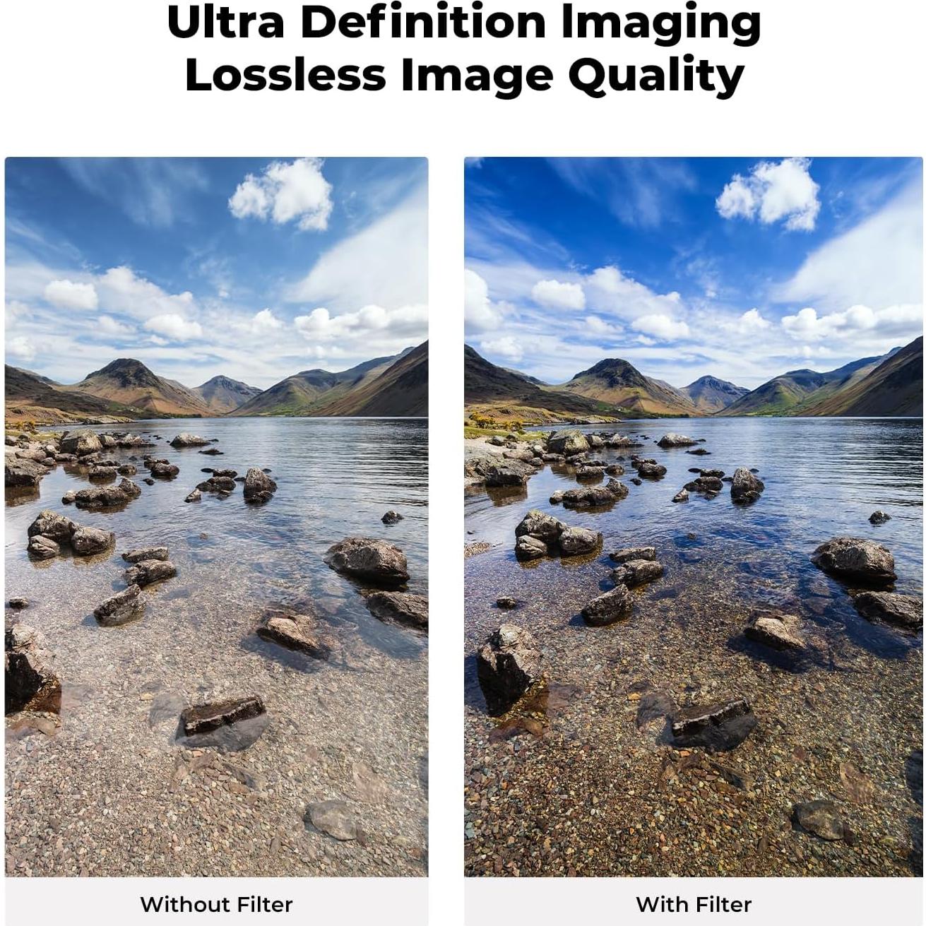 Filtro Polarizador Circular K&F Concept 77mm + Filtro UV MC