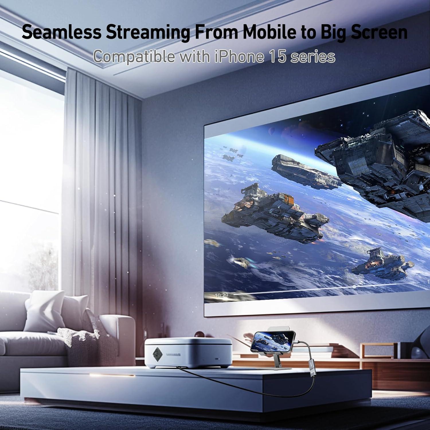 Adaptador BENFEI USB-C a HDMI 4K 60Hz Compatible iPhone 15