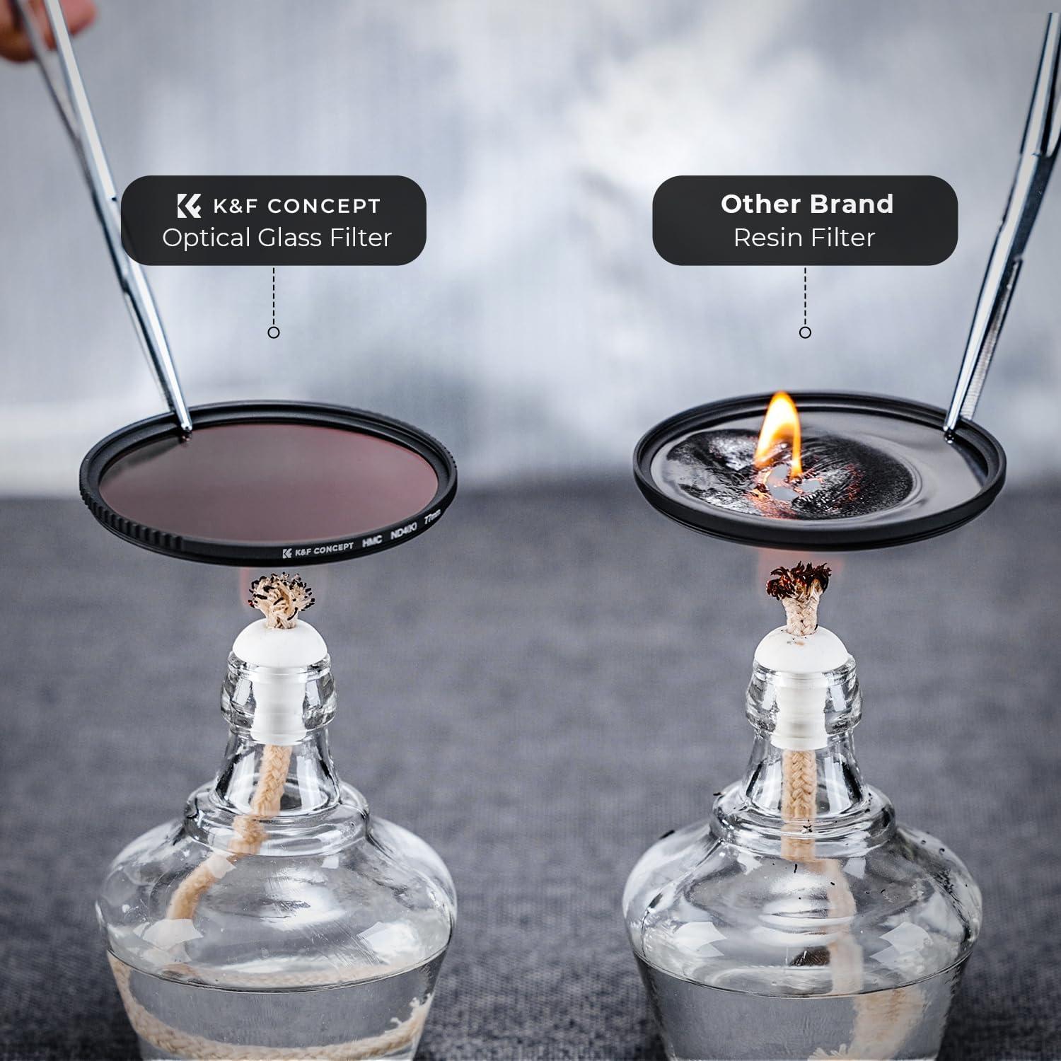 Kit de Filtros K&F Concept 67mm UV CPL + Accesorios