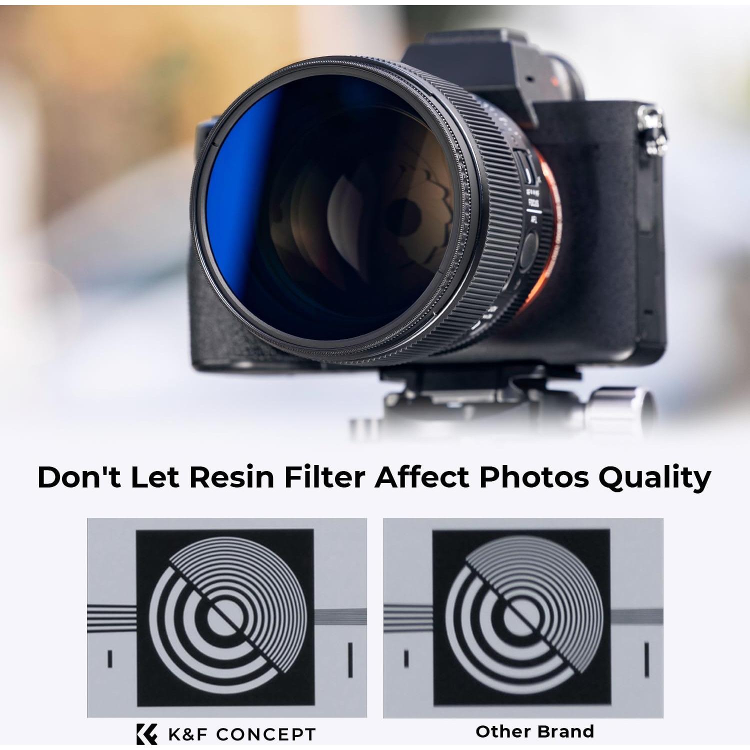 Kit de Filtros K&F Concept 67mm UV CPL + Accesorios