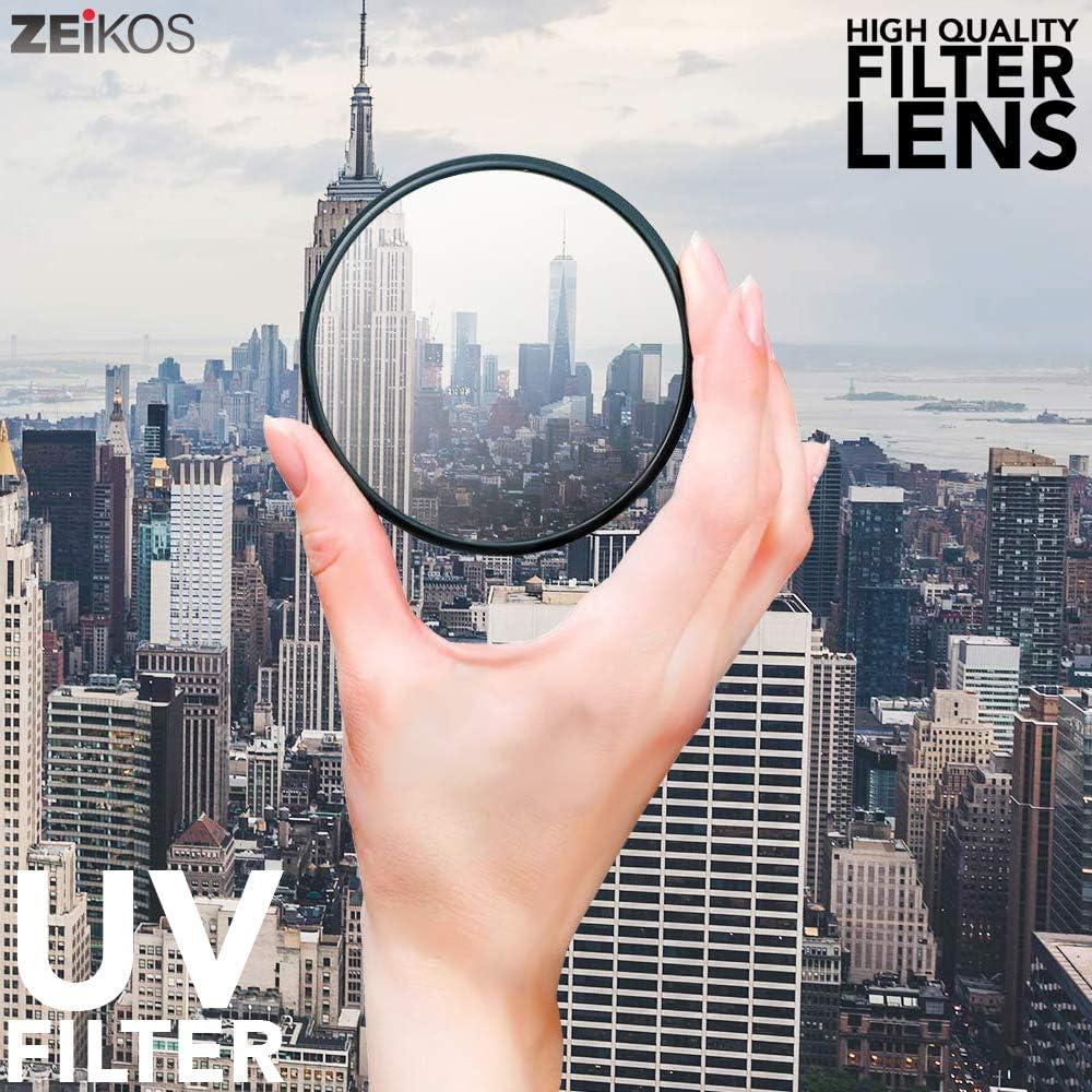 Kit de Filtros de 52mm Zeikos ZE-FLK52 UV-CPL-FLD 3 Piezas