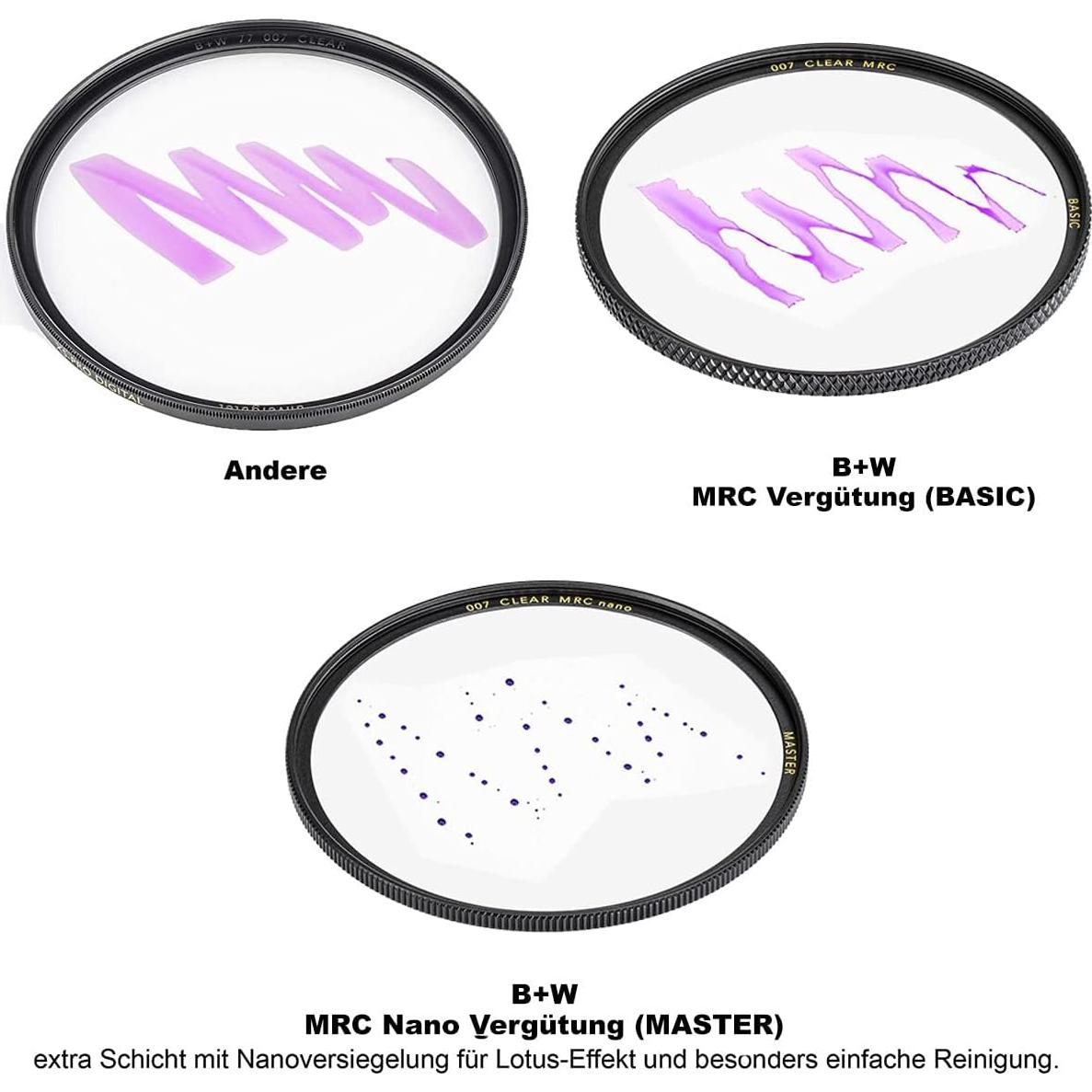 Filtro UV Haze B+W 30.5mm MRC Nano 010M - Protección Lente