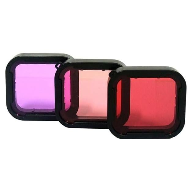 Filtros de Lentes Submarinos Reflex Camera para GoPro Hero 7/6/5