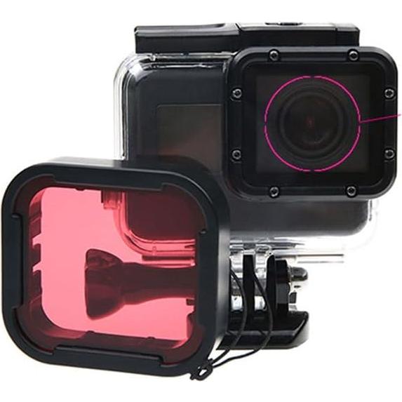 Filtros de Lentes Submarinos Reflex Camera para GoPro Hero 7/6/5