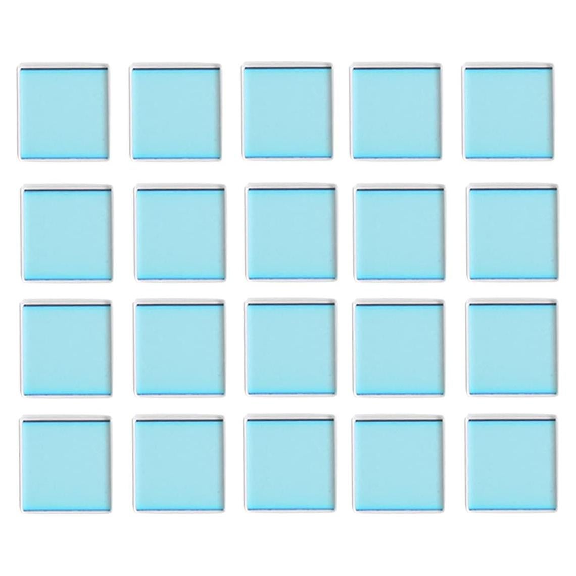 20 Filtros Ópticos IR-Cut 650nm Cuadrados 8mm Gzikai