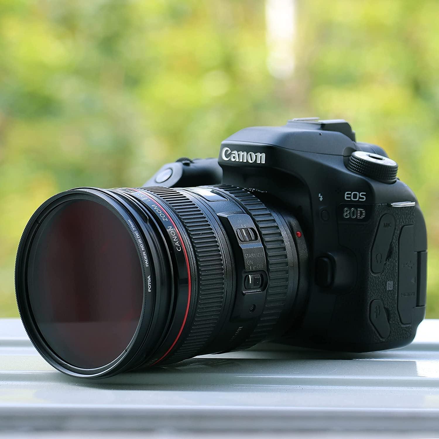 Filtro Infrarrojo Ajustable 58 mm Hersmay para Cámaras DSLR