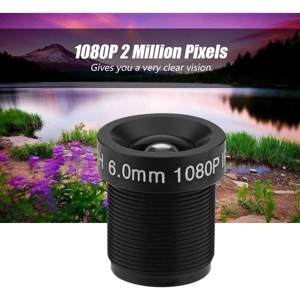 Lente de Cámara CCTV Diyeeni 6mm 2MP Visión Nocturna IR