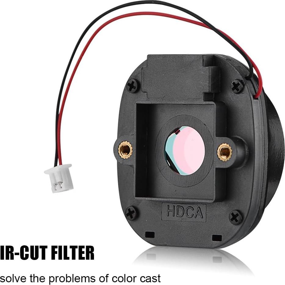 Filtro IR Cut 2 Pcs Soporte Montaje Lente CS para Cámara IP