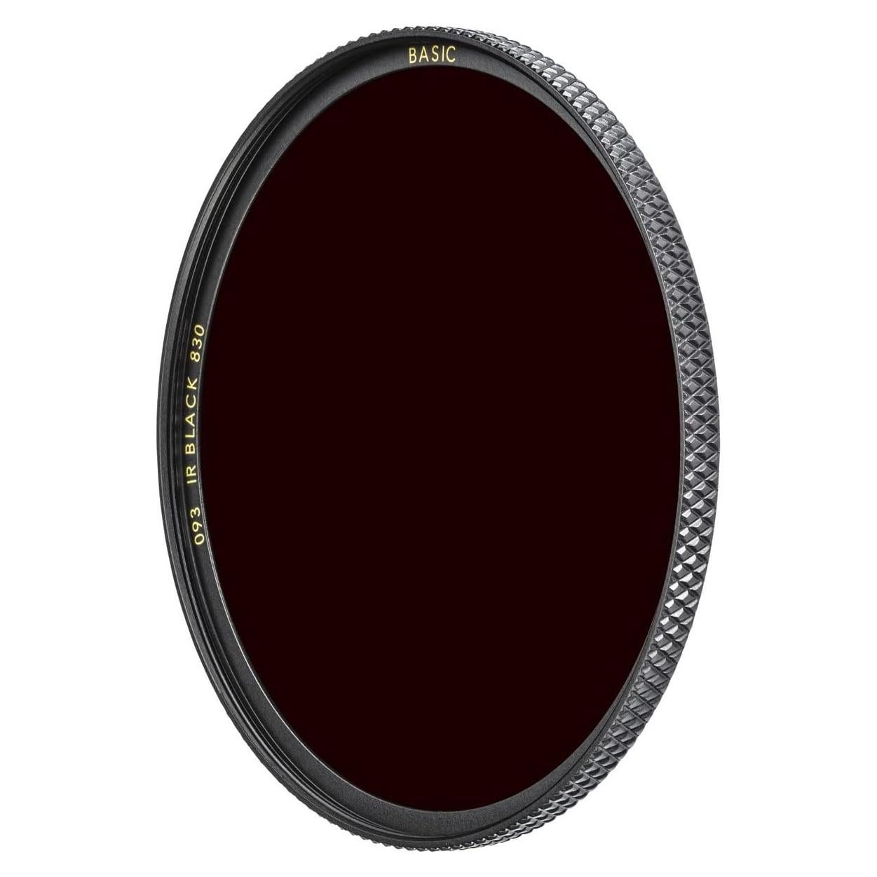 Filtro IR Negro 093 B+W 43mm para Fotografía Creativa
