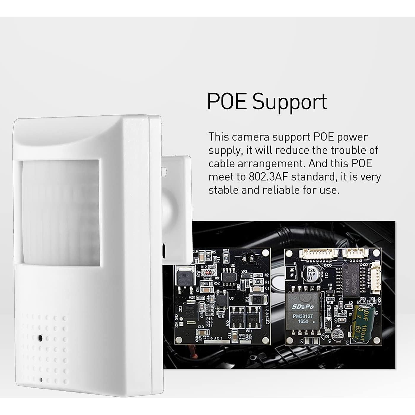 Cámara IP REVOTECH 3MP POE con Visión Nocturna y Alarma