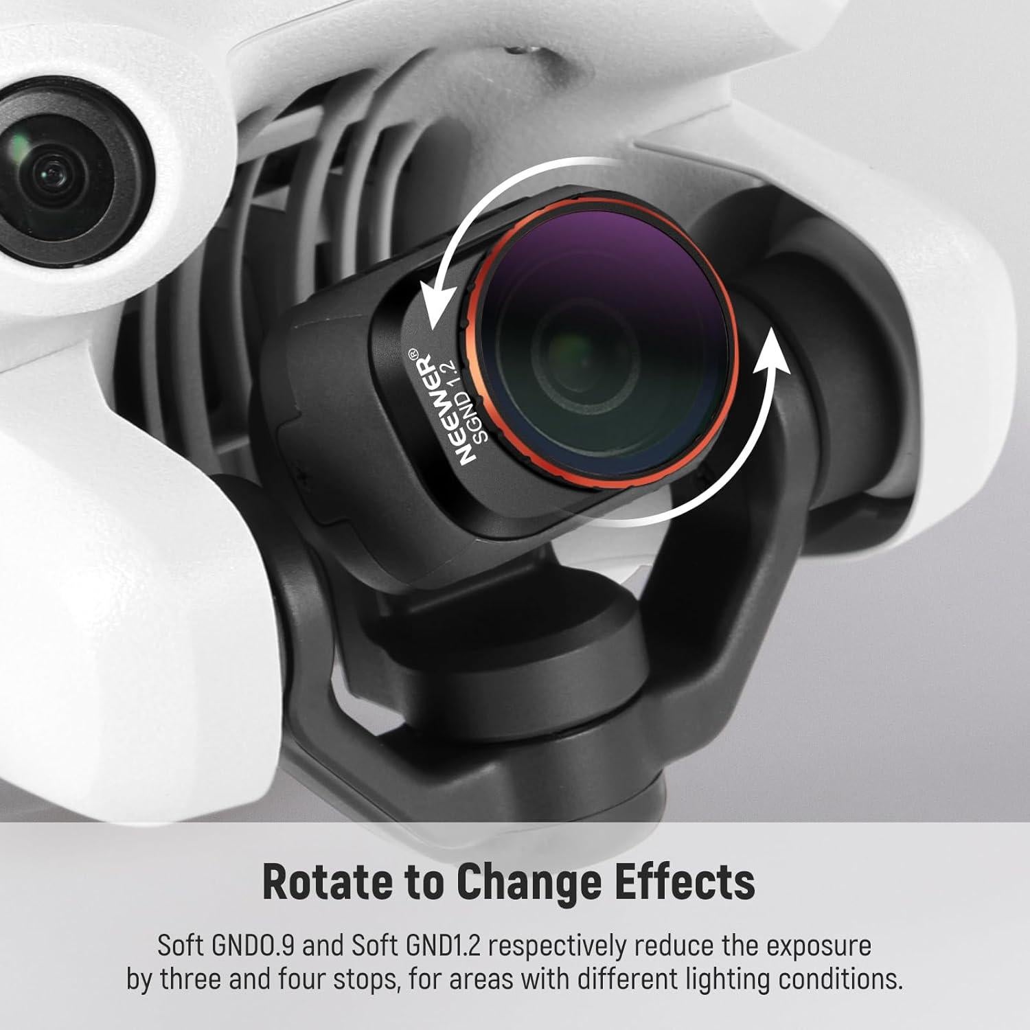 Set de Filtros ND y Efecto NEEWER para DJI Mini 4 Pro - 4 Piezas