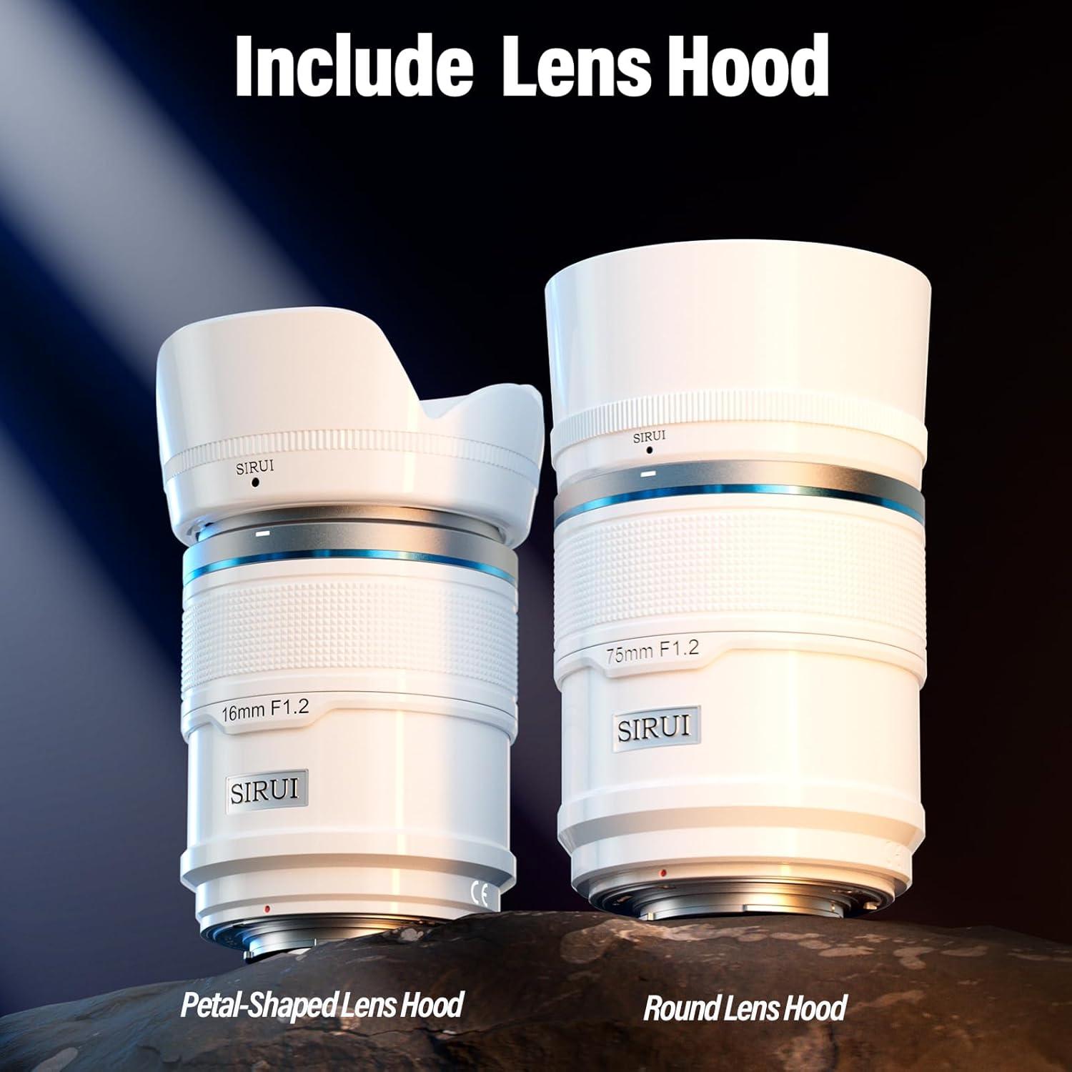 Lente Autofocus SIRUI Sniper 16mm f/1.2 Montura Z Blanca