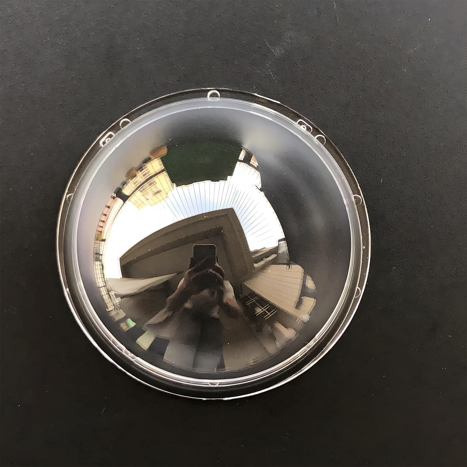 Cubierta de cúpula CCTV UQISOVI 85x45mm Policarbonato Claro
