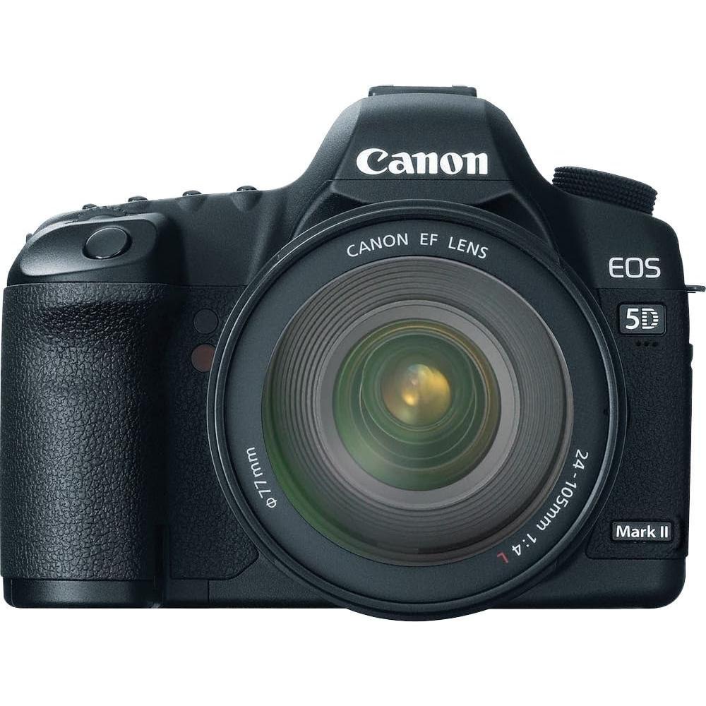 Canon EOS 5D Mark II 21.1MP Full Frame CMOS Digital SLR Camera with EF 24-105mm f/4 L IS USM Lens (OLD MODEL)