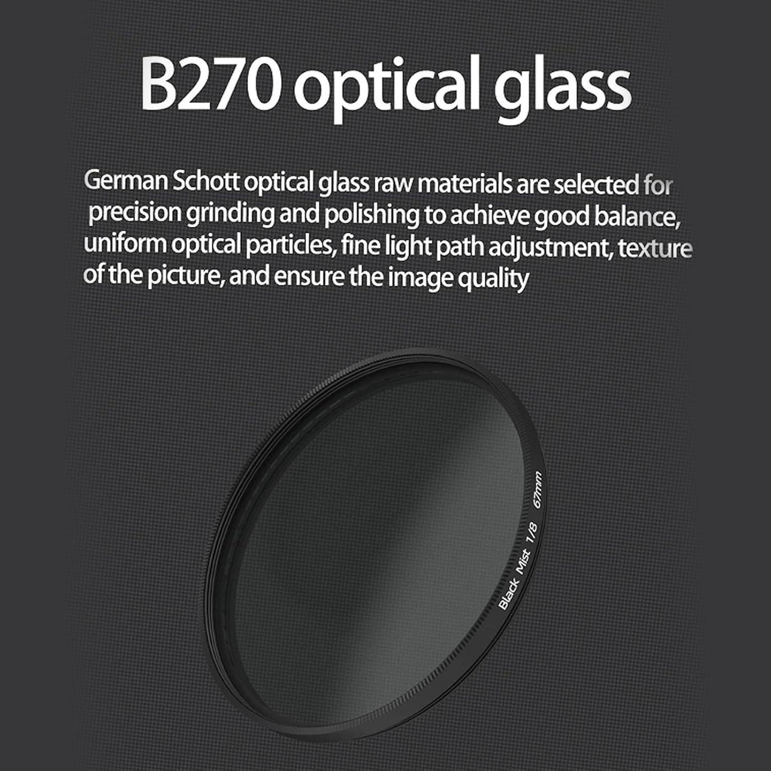 Filtro Suave de Niebla Negra Sanpyl 39MM para Fotografía