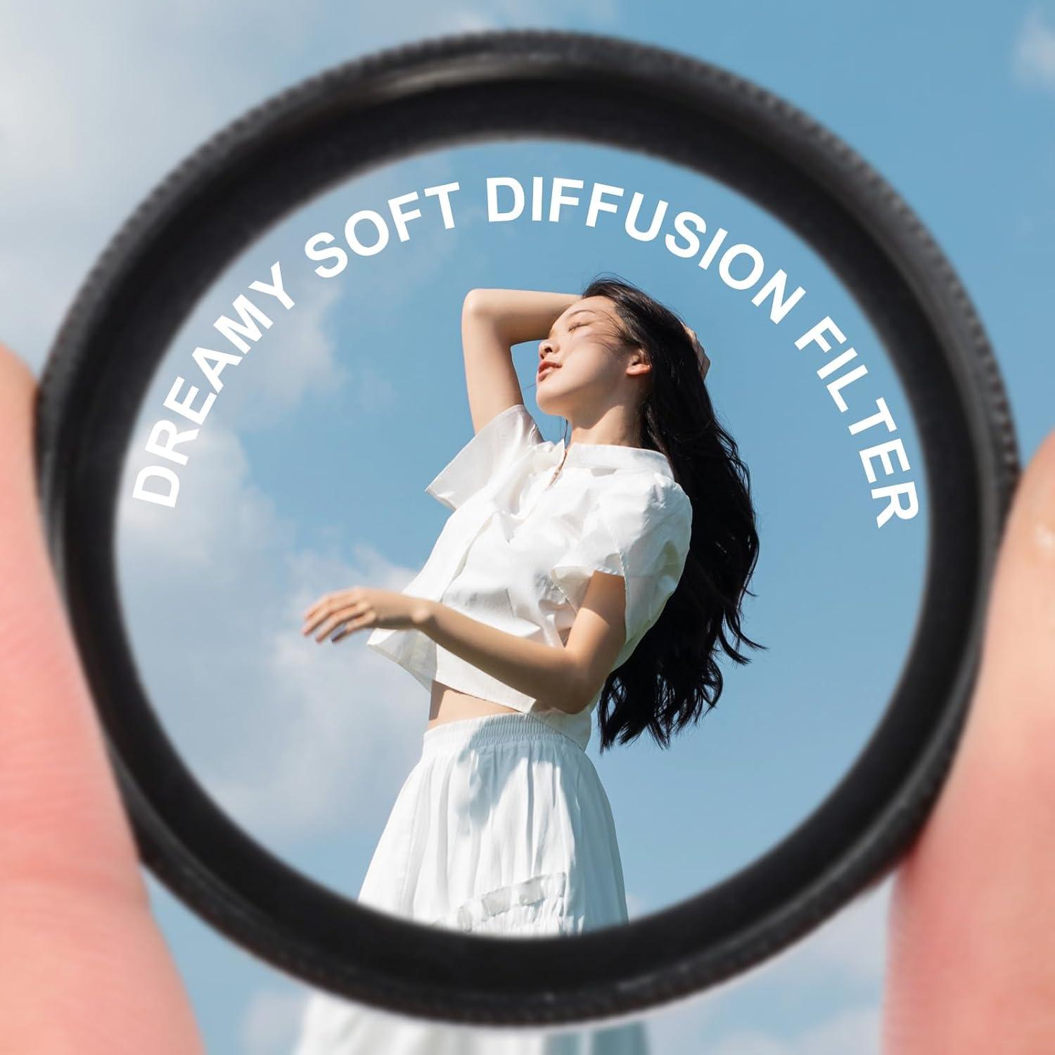 Filtro ND Variable PATIKIL 77mm Densidad Neutra Ajustable