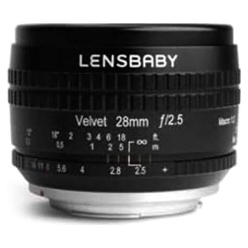 Lente Velvet 28mm f/2.5 Lensbaby para Fuji X - Suave y Aterciopelado