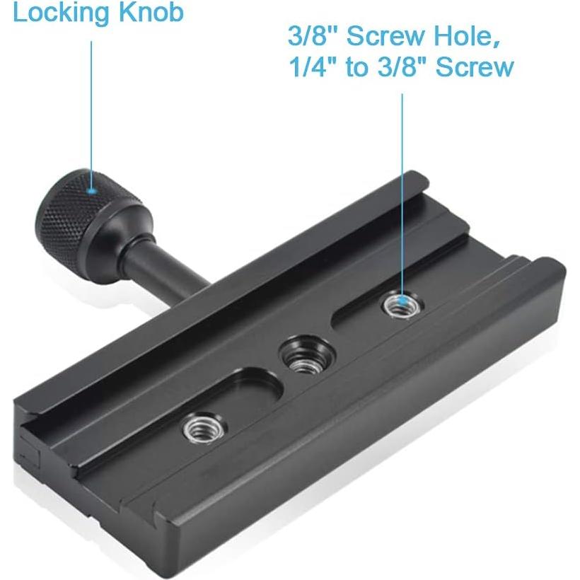 Adaptador de Placa de Liberación Rápida Fotoconic QR120 para Cámaras DSLR