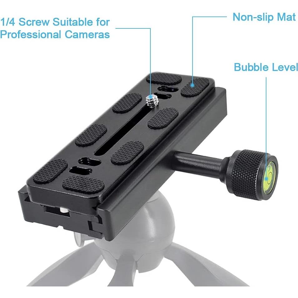 Adaptador de Placa de Liberación Rápida Fotoconic QR120 para Cámaras DSLR