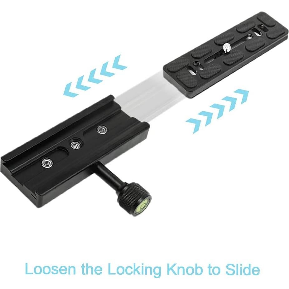 Adaptador de Placa de Liberación Rápida Fotoconic QR120 para Cámaras DSLR