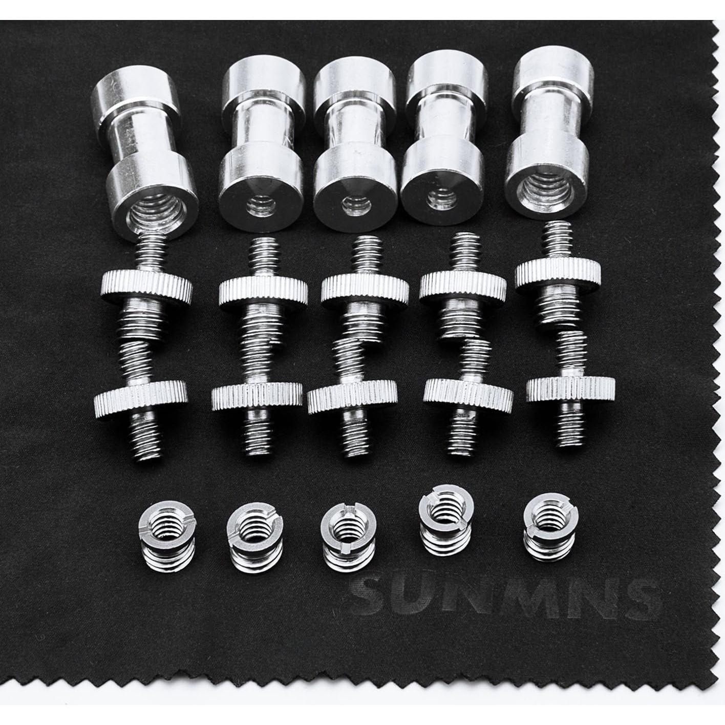 Adaptador de tornillos para cámara SunmnDirect 21 piezas