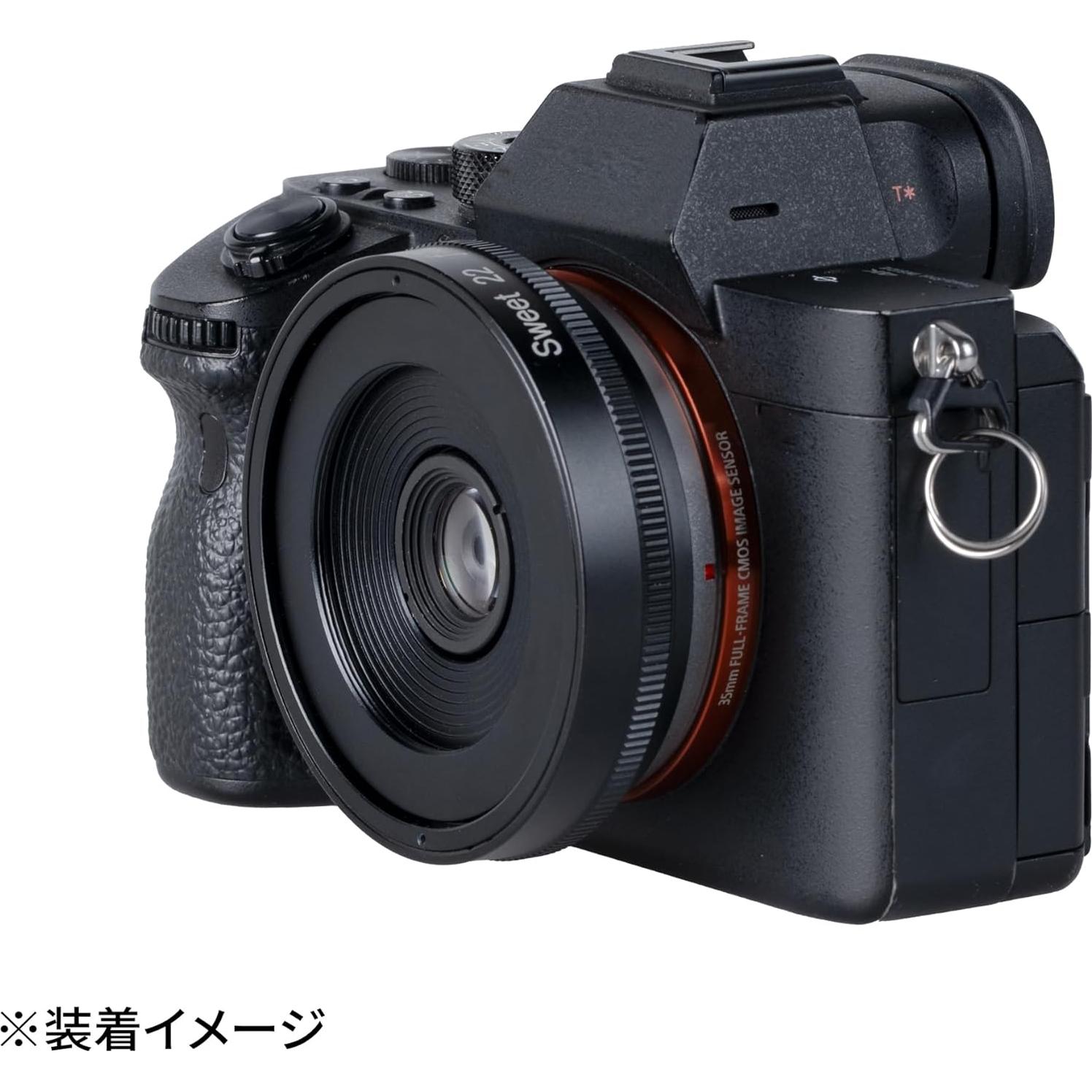 Lente Pancake Lensbaby Sweet 22 para Fuji X - 22mm f/3.5