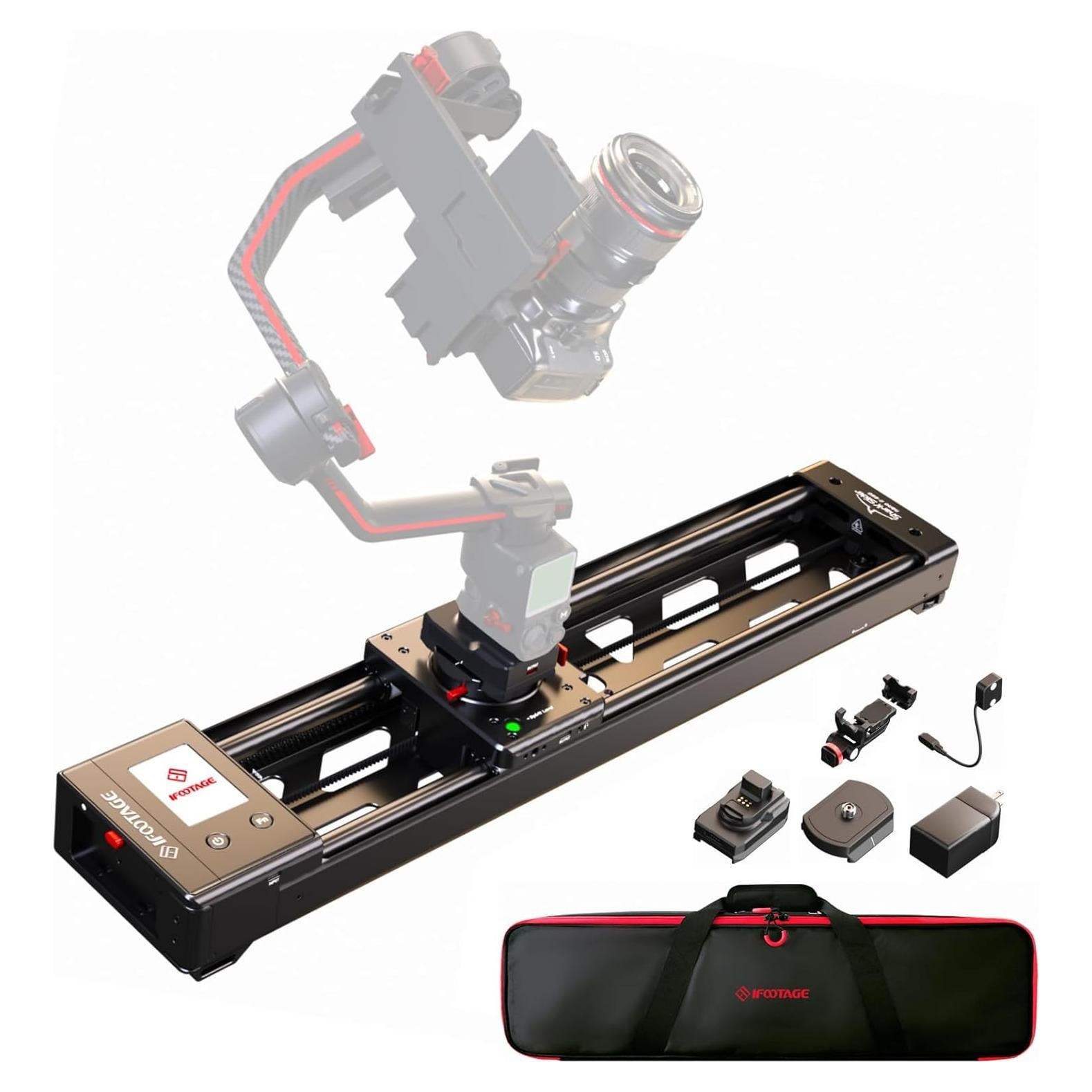 Deslizador de Cámara Motorizado IFOOTAGE Shark Nano II 66cm