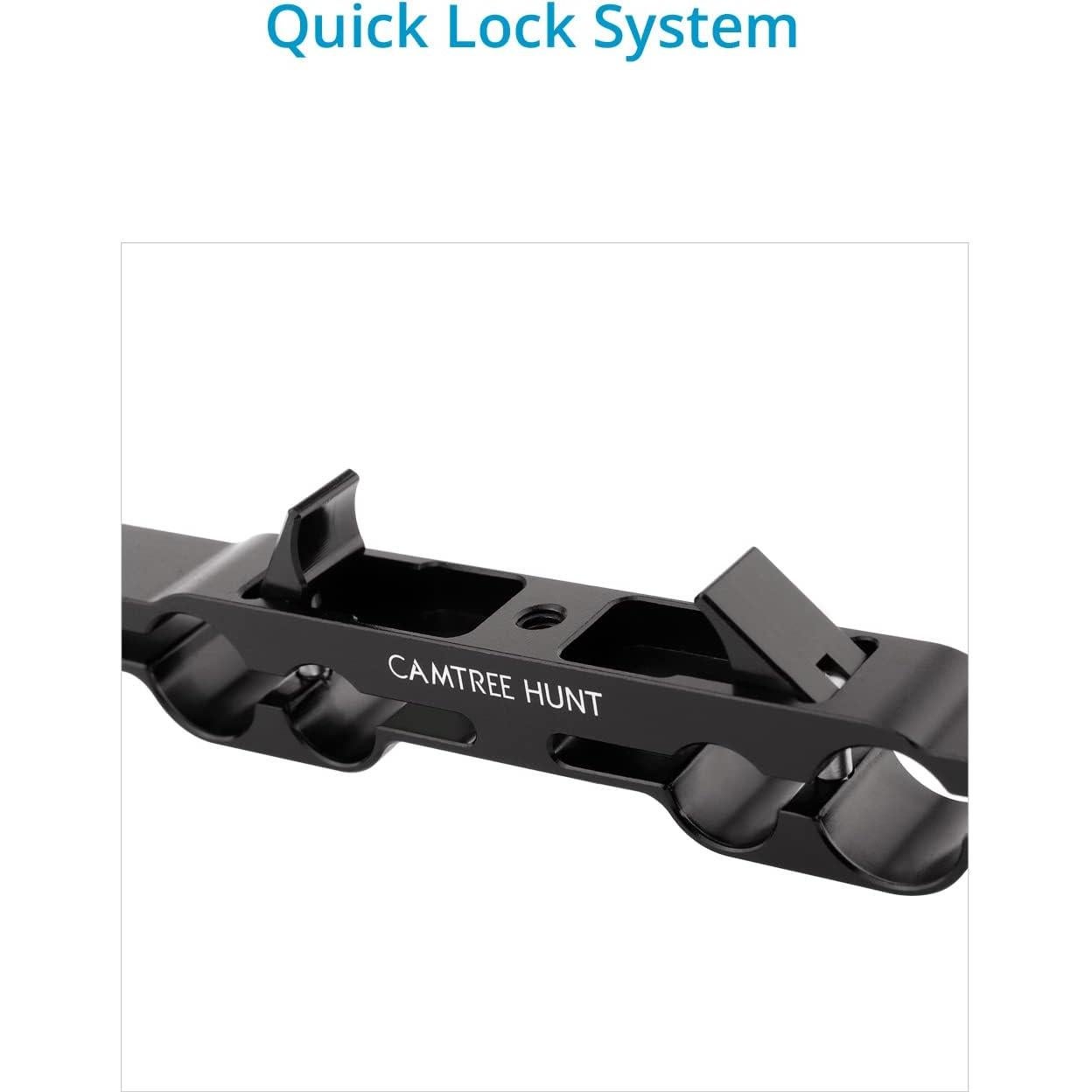 Juego de Manijas Rosette 19mm/15mm Camtree Hunt para DSLR