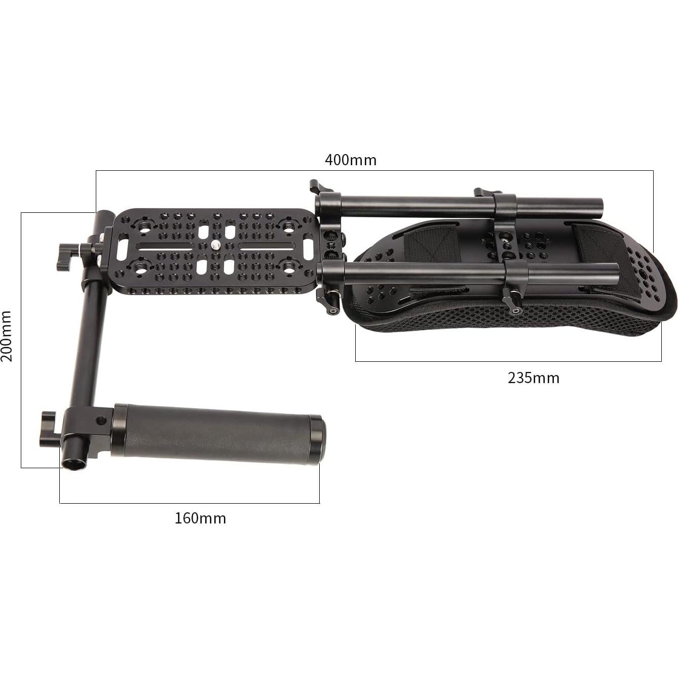Kit de Montaje en Hombro NICEYRIG 15mm para Cámaras DSLR