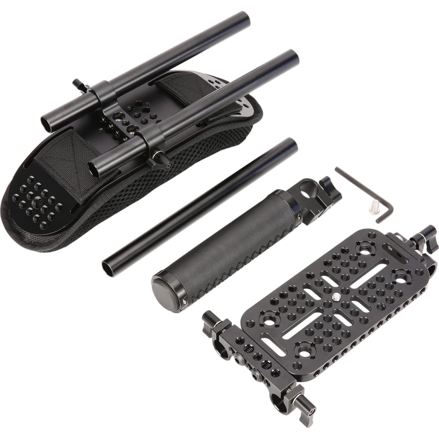 Kit de Montaje en Hombro NICEYRIG 15mm para Cámaras DSLR