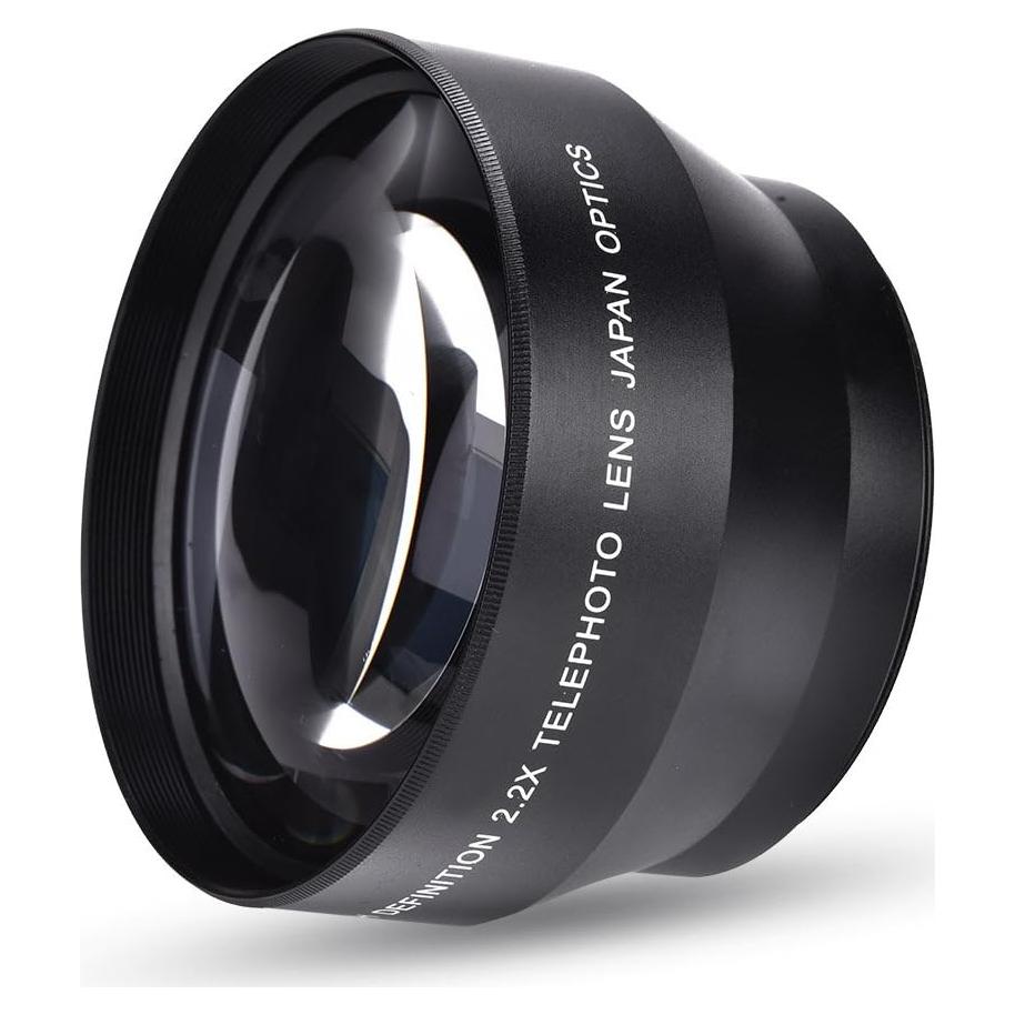 Teleconvertidor 2.2X 67mm Yoidesu - Lente de Aluminio y Vidrio Óptico