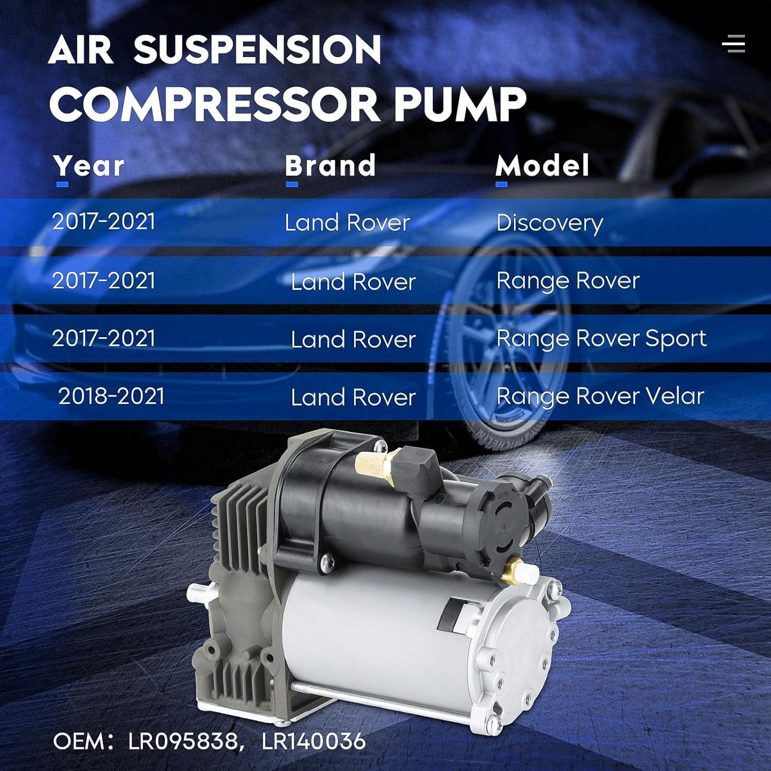 Bomba Compresor Suspensión Neumática SEHNSUCHT para Range Rover