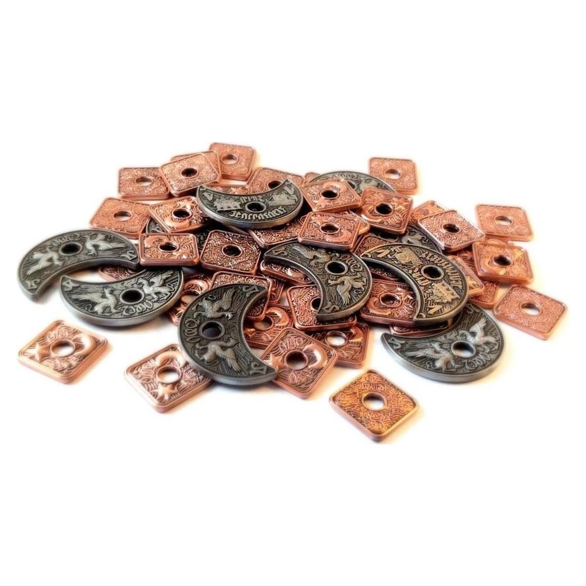Monedas de Fantasía The Broken Token - 60 Piezas Deepwater