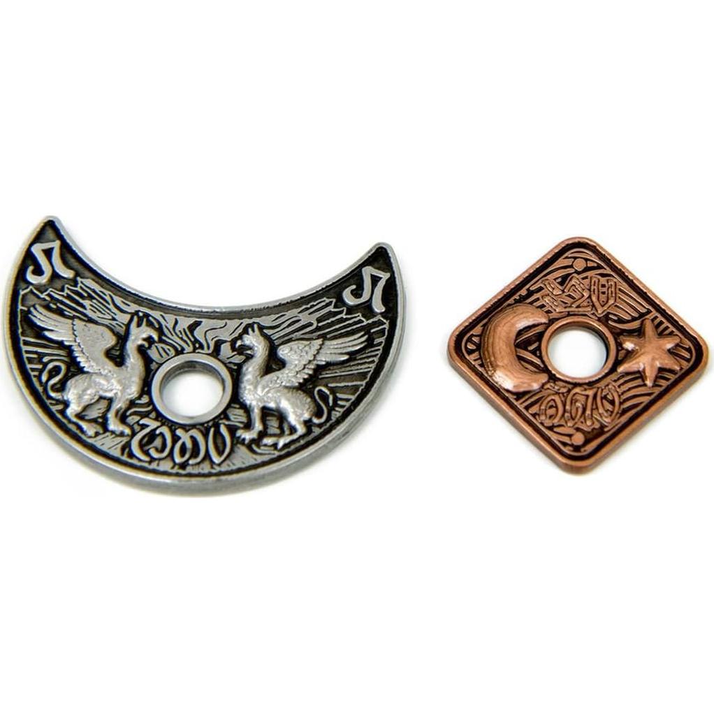 Monedas de Fantasía The Broken Token - 60 Piezas Deepwater