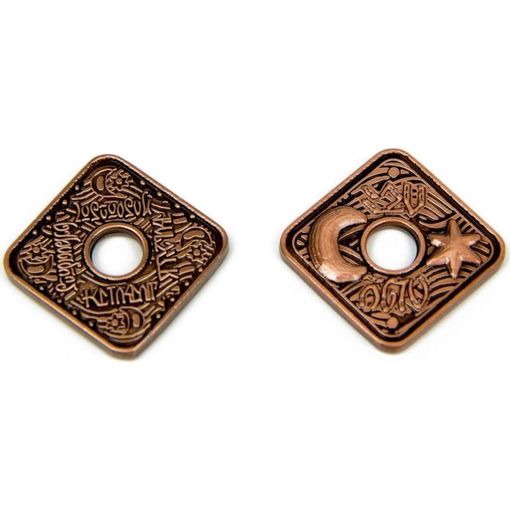 Monedas de Fantasía The Broken Token - 60 Piezas Deepwater