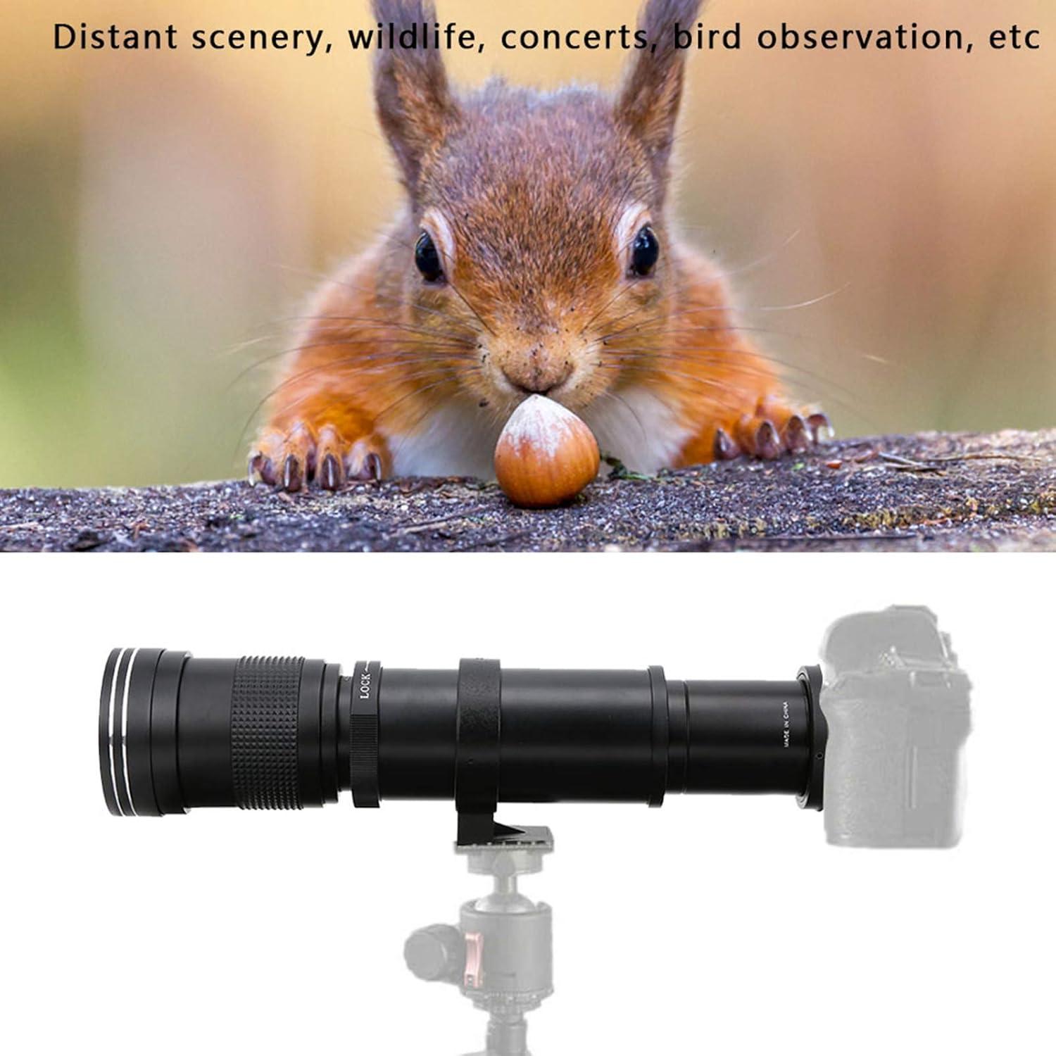 Lente Telefoto Manual Acogedor 420-800mm T2 para Nikon