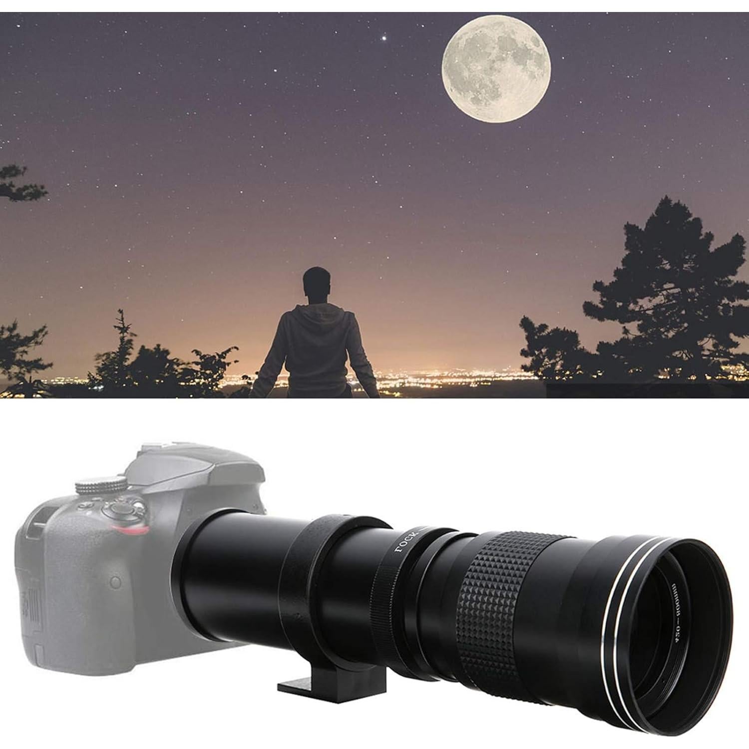 Lente Telefoto Manual Acogedor 420-800mm T2 para Nikon