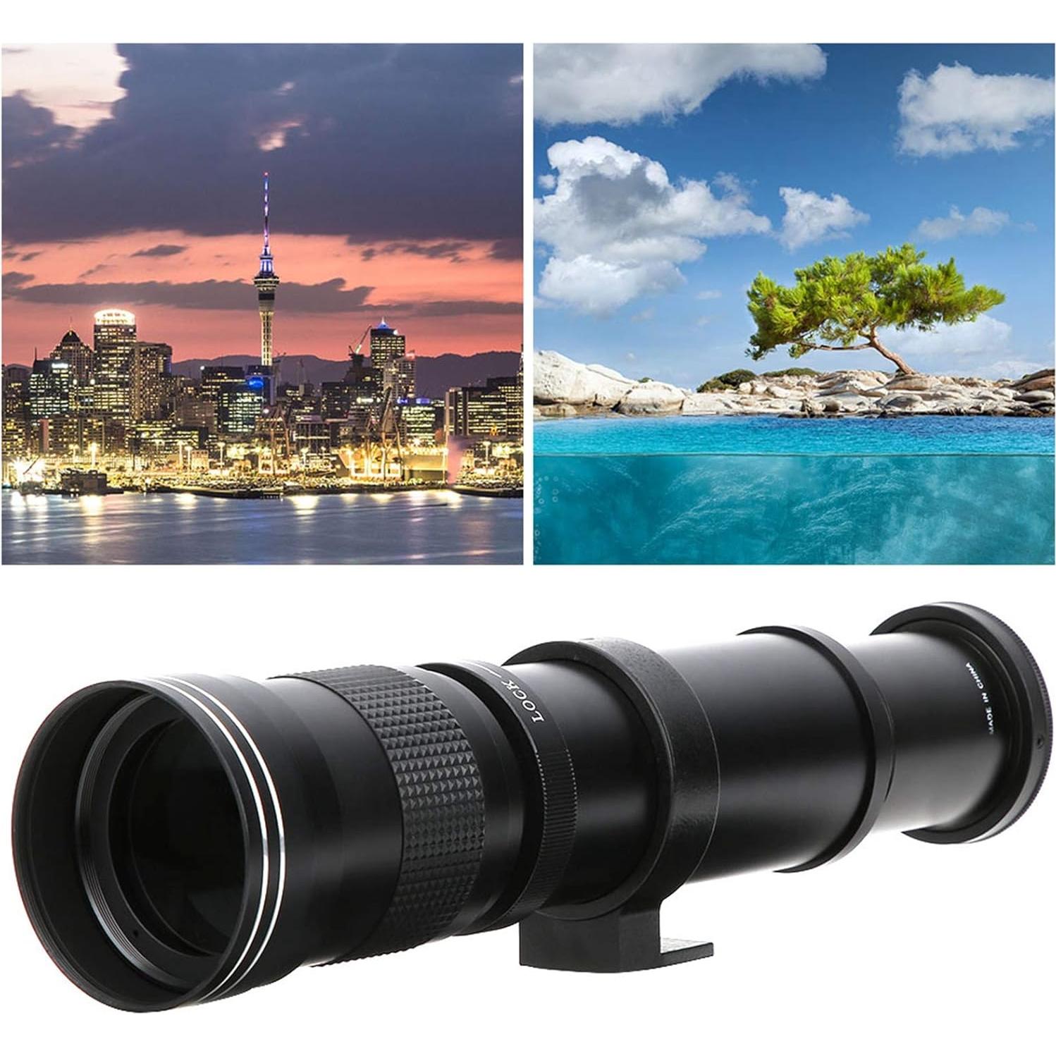 Lente Telefoto Manual Acogedor 420-800mm T2 para Nikon