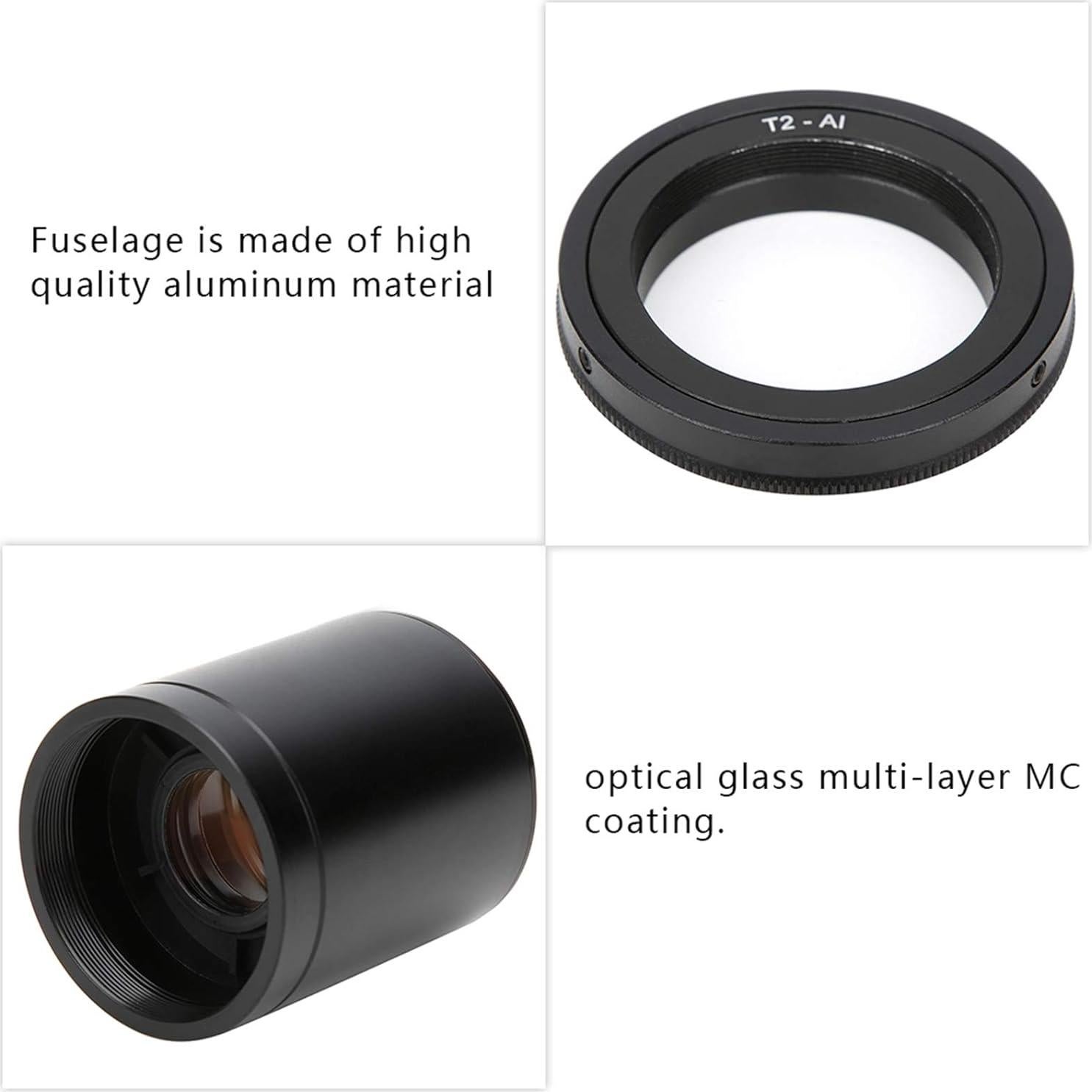 Lente Telefoto Manual Acogedor 420-800mm T2 para Nikon