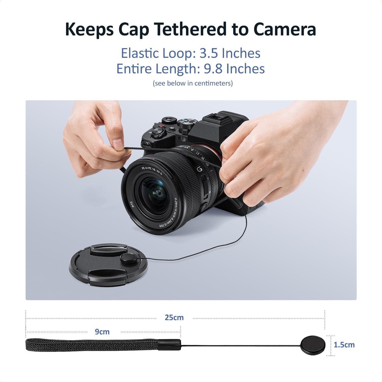 Tapa de Lente Sony 2X con Soporte - Protección y Durabilidad