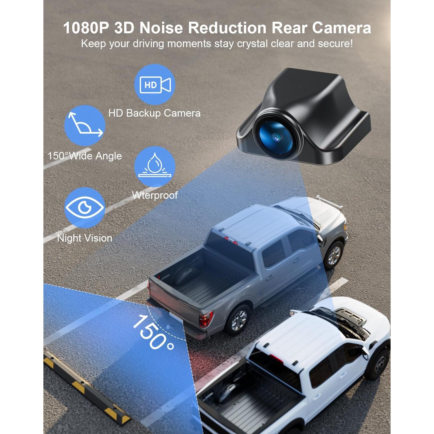 Pantalla Táctil 10.26" Xroose Carplay 4K con Cámara 1080P