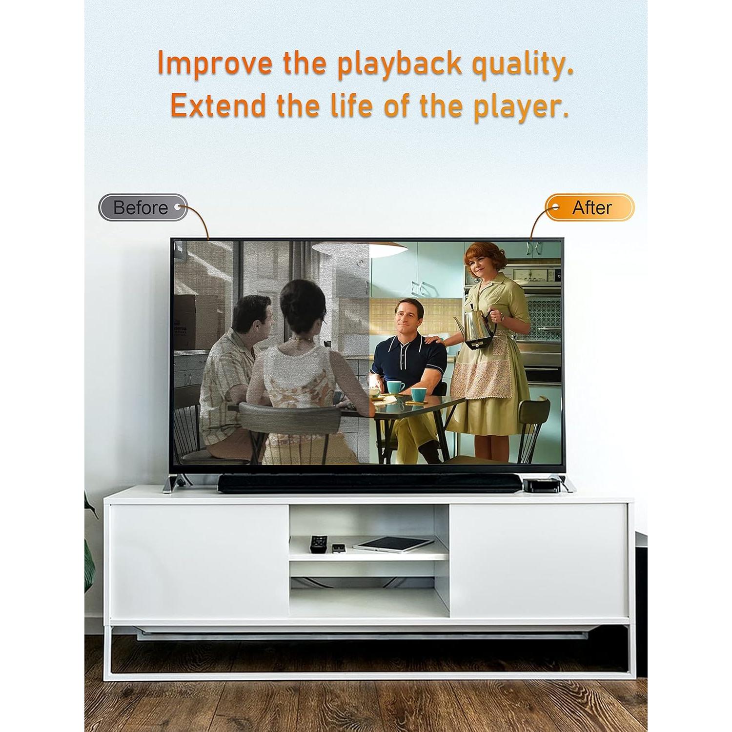 Limpiador de Lentes Láser Arsvita para Reproductores de CD/DVD