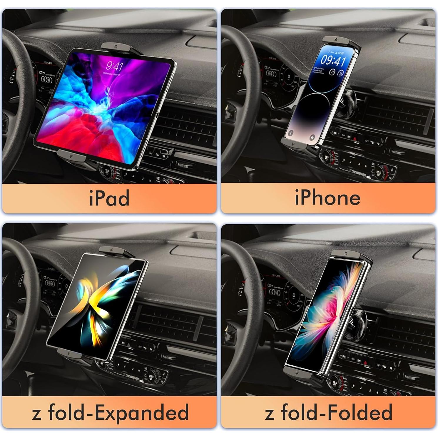 Soporte para Auto OATSBASF Ajustable 360° para Teléfonos