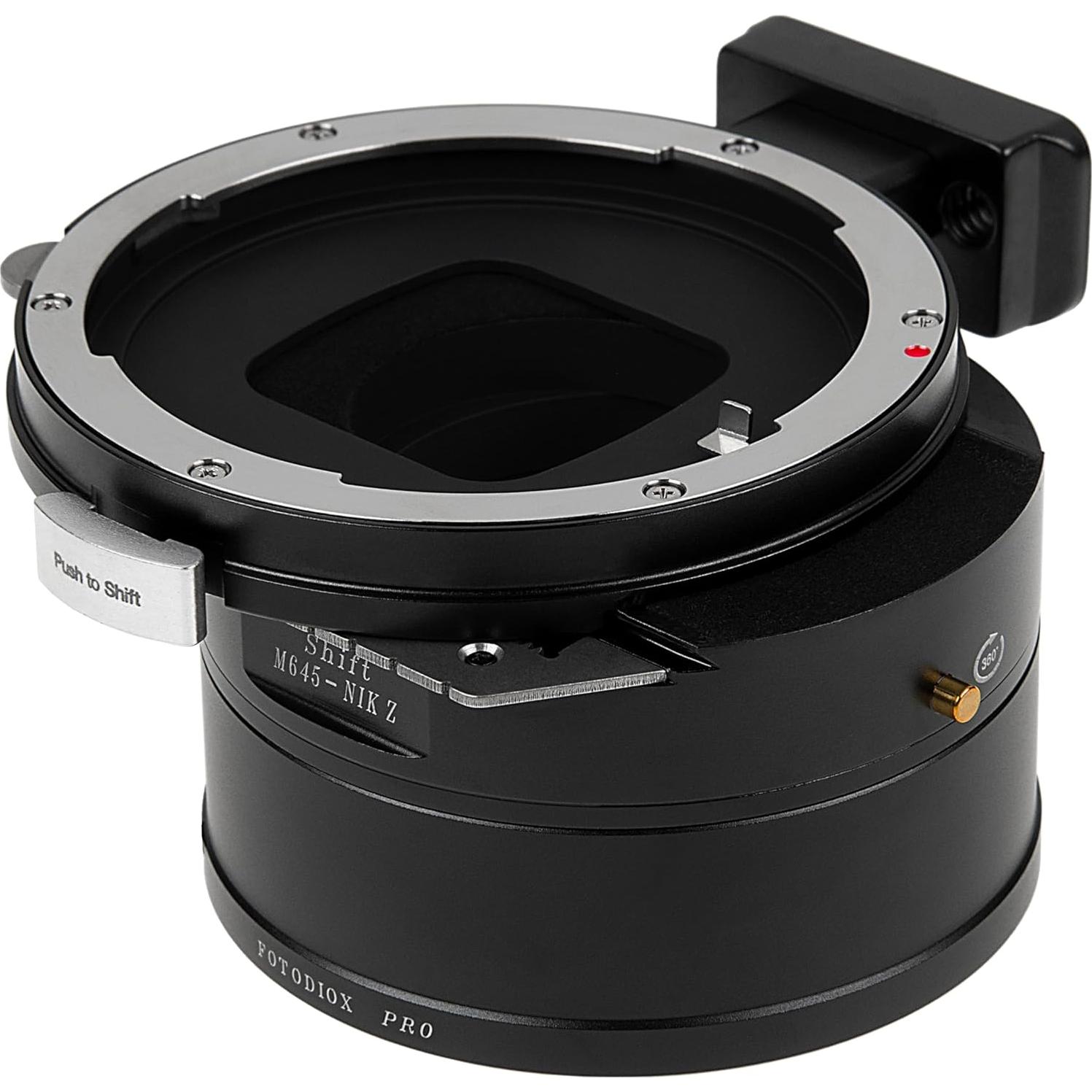 Adaptador de Montura Fotodiox Pro Mamiya 645 a Nikon Z