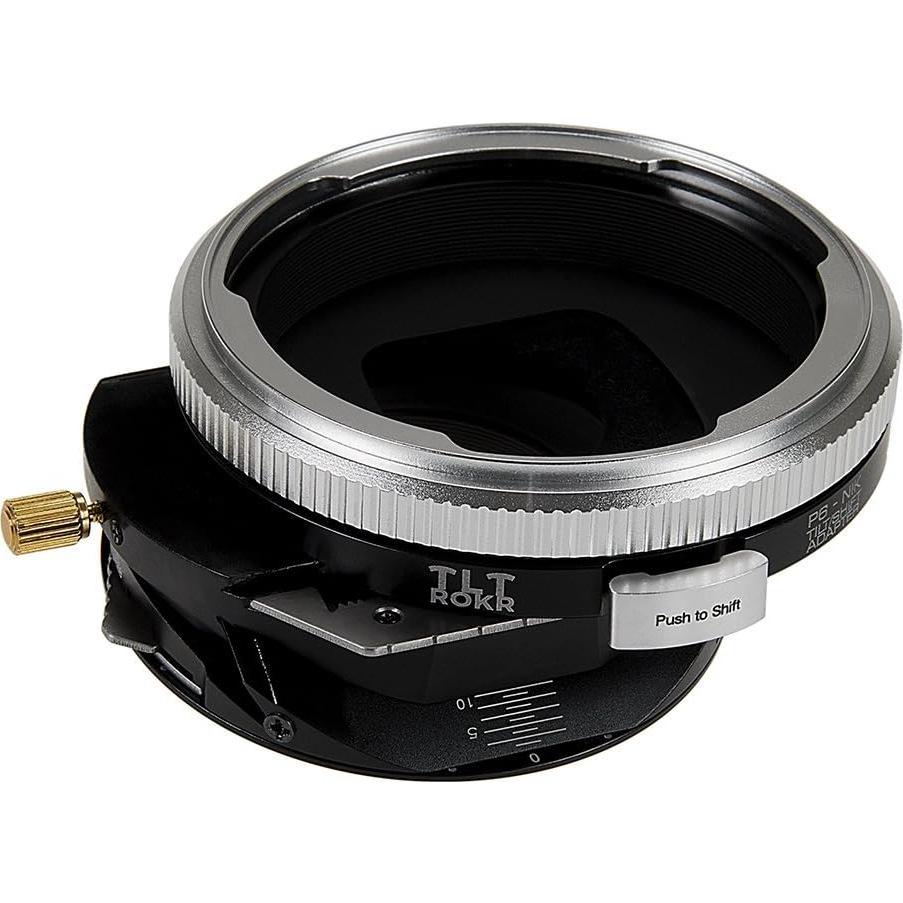 Adaptador Fotodiox Pro TLT ROKR Tilt/Shift Pentacon 6 a Nikon F