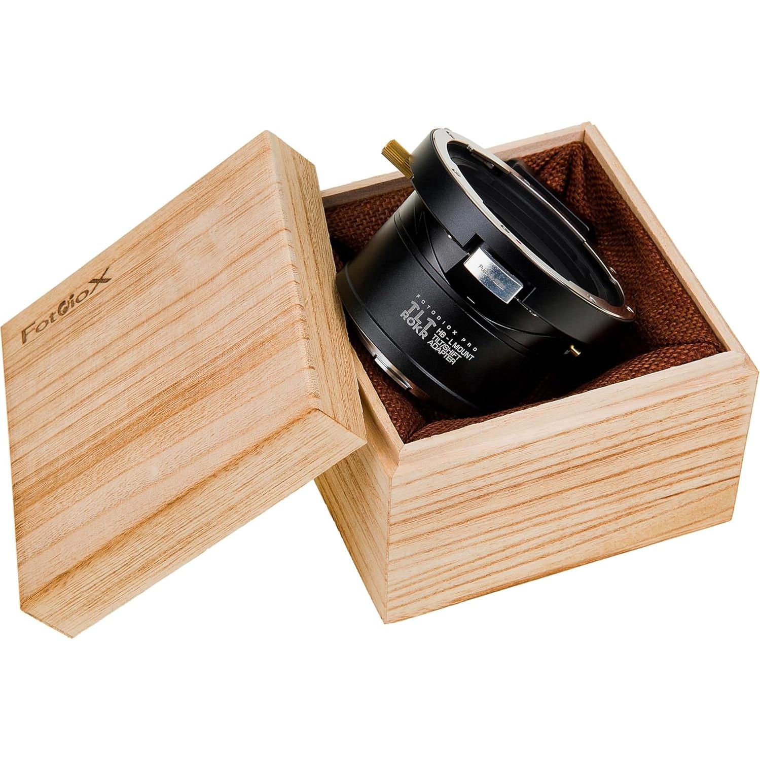 Adaptador Fotodiox Pro TLT ROKR para Lentes SLR Hasselblad